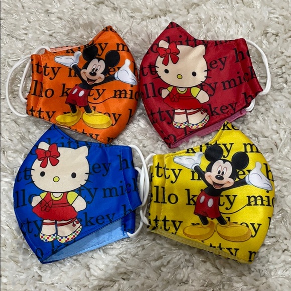 Mickey mouse and Hello Kitty masks - Picture 4 of 8
